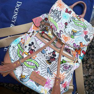 Dooney & Bourke Disney Sketch Backpack Purse